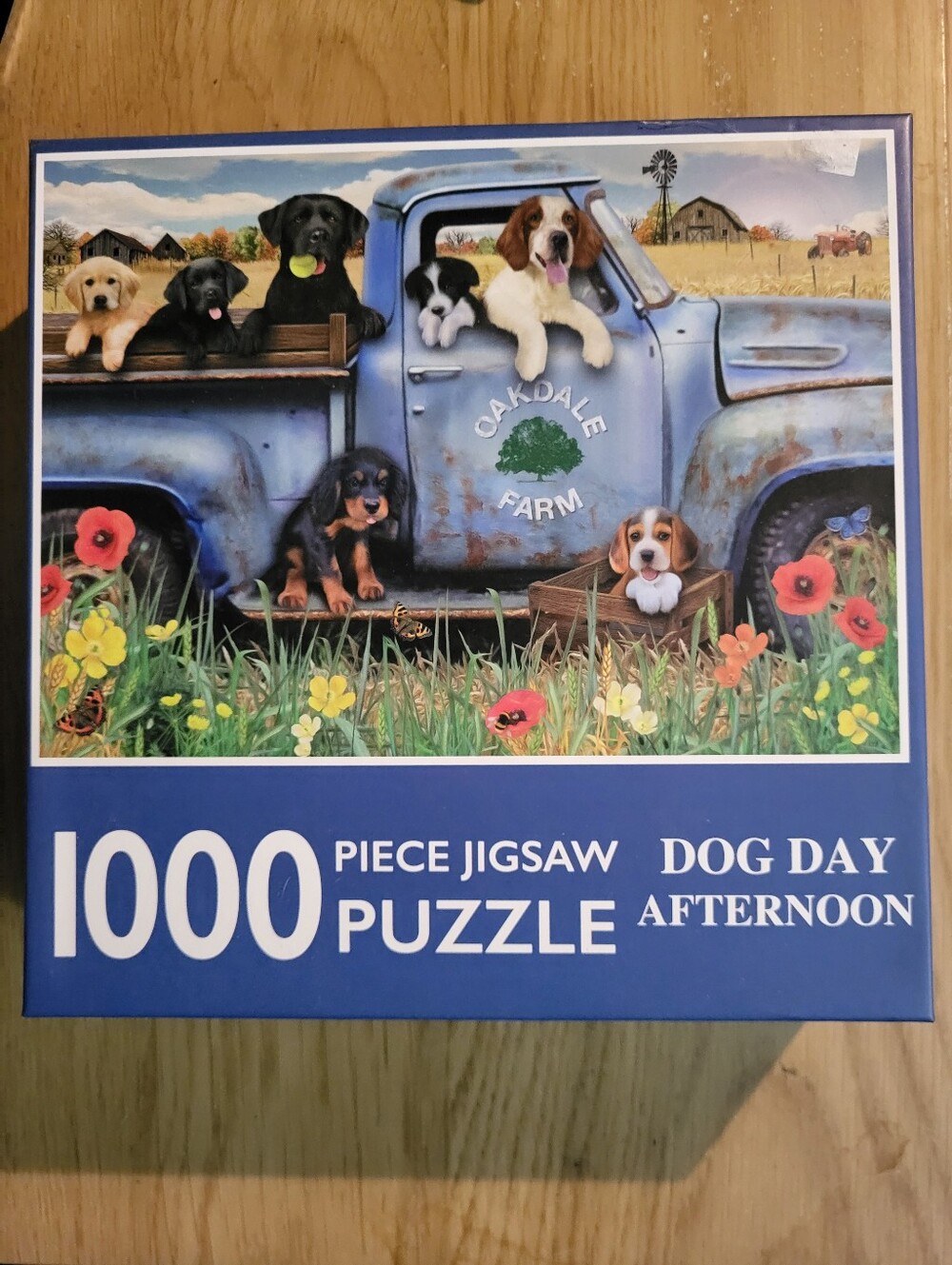 Dog Day Afternoon 1000 piece Jigsaw Open Box Sealed Bag